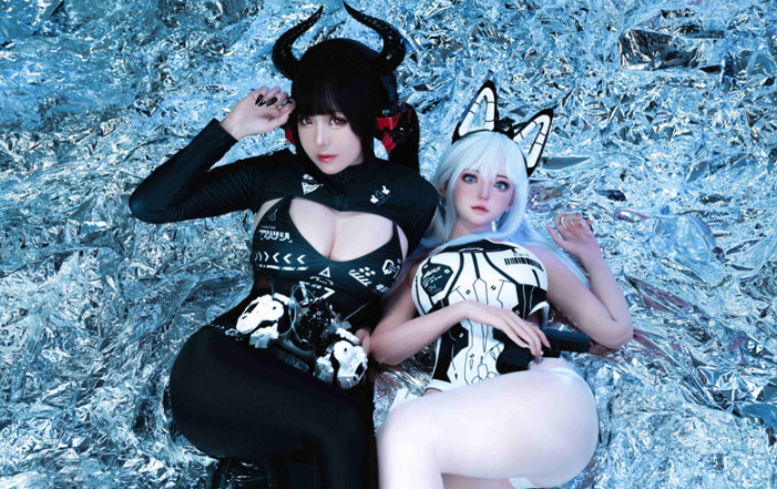 miko酱ww化身未来机械姬⚙冷感与美感交织、赛博魅力全面启动