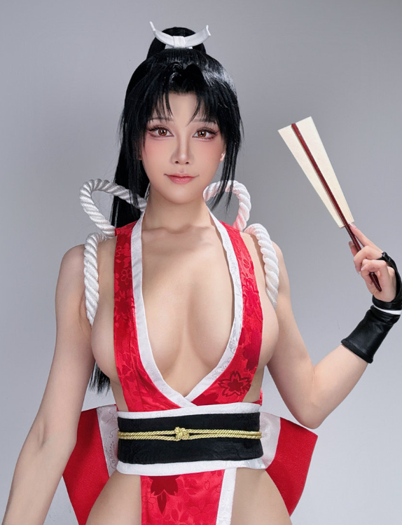 水淼Aqua 不知火舞 cos cosplay二次元写真主题分享