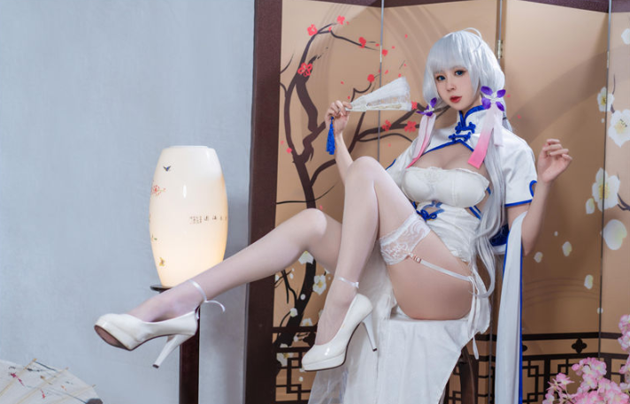 西园寺南歌 碧蓝航线 光辉旗袍[24P-139M]