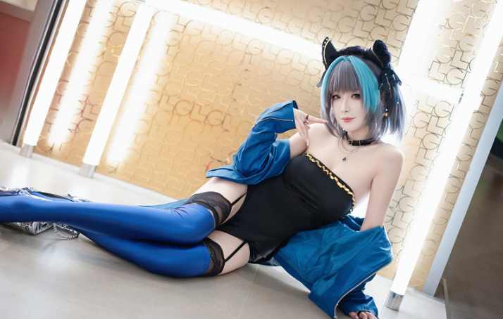 封疆疆v 碧蓝航线-柴郡常服[27P-420M]