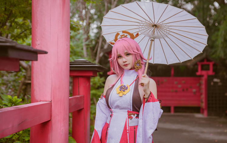 前羽Cosplay｜八重神子走进现实的那一刻