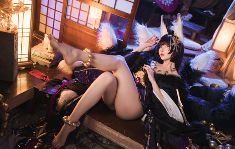 rioko凉凉子 Cosplay｜妄想航线·武藏的沉稳压迫感