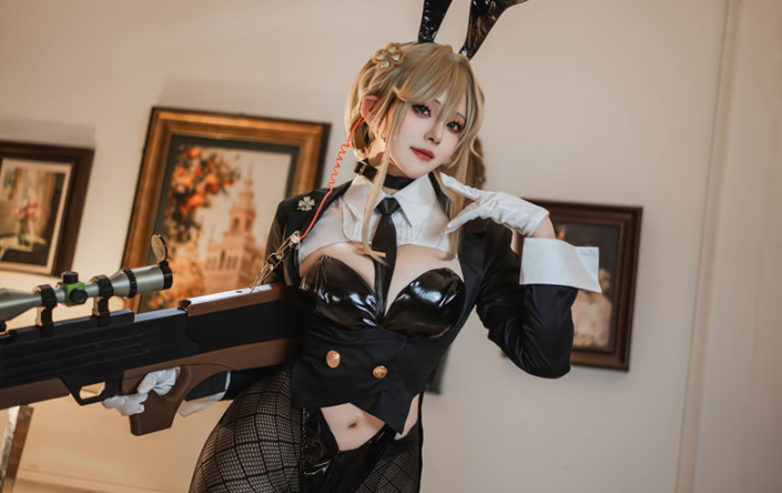 Natsuko夏夏子 NIKKE 爱德 特工兔女郎[86P4V-942M]