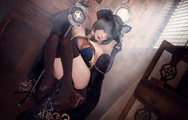 王胖胖u Cosplay|柴郡旗袍的柔艳张力