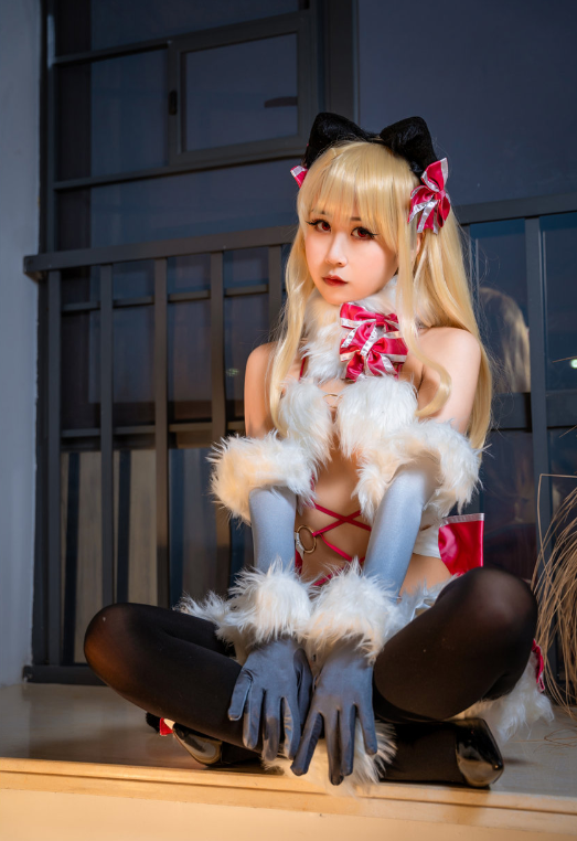 萌芽儿o0 Cosplay｜伊利亚猫的软萌幻想