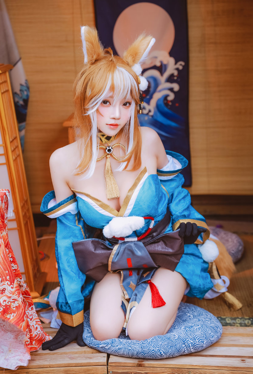 桜桃喵Cosplay｜希娜小姐的冷艳秩序感