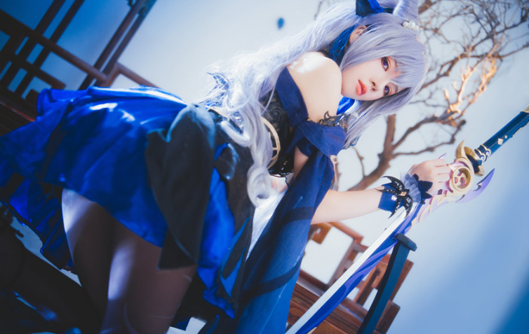 桜桃喵 刻晴[29P-417MB]