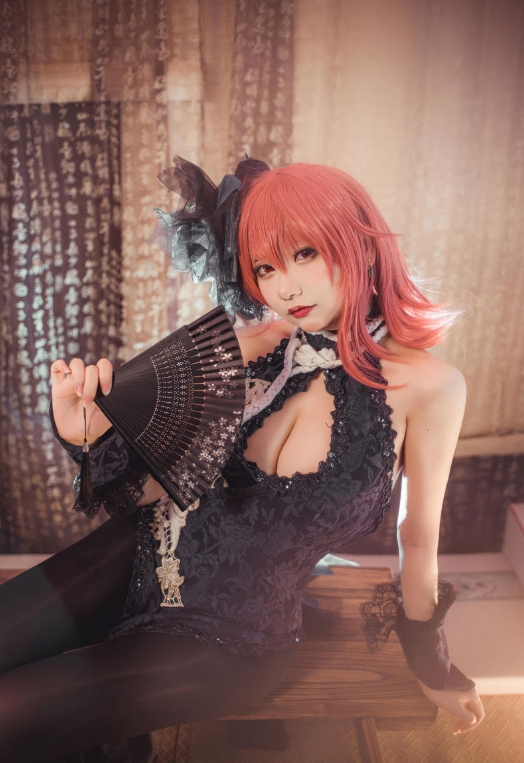 是一只熊仔吗 碧蓝航线 黑太子旗袍[19P-63M]