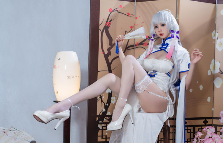 西园寺南歌 碧蓝航线 光辉旗袍[24P-139M]