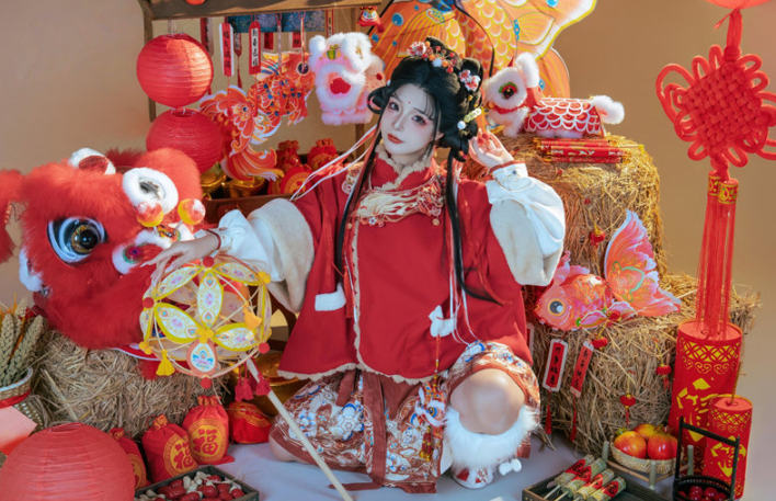 yuuhui玉汇 2026新春特辑 醒狮少女[131P2V-2.12G]