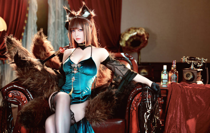 半半子 碧蓝航线 天城 玉座落鸾 [62P10V-535MB]