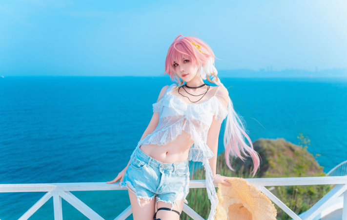 Shika小鹿鹿 鸣潮 长离 海[22P-157M]