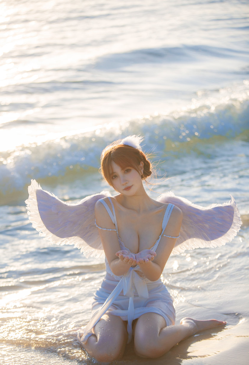 念雪ww 海边神明少女 [50P-507MB]