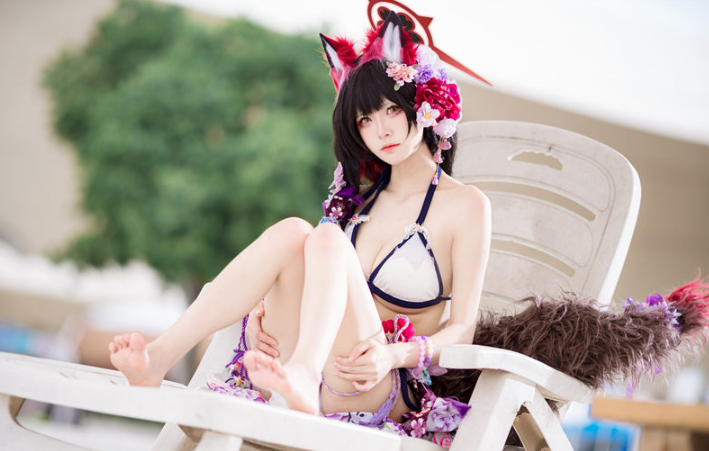 九柒喵 狐坂若藻水着 [23P-167MB]