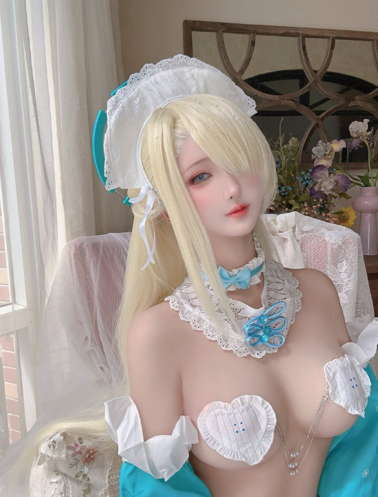 三度_69 蔚蓝档案 明日奈内衣女仆[60P2V-267M]