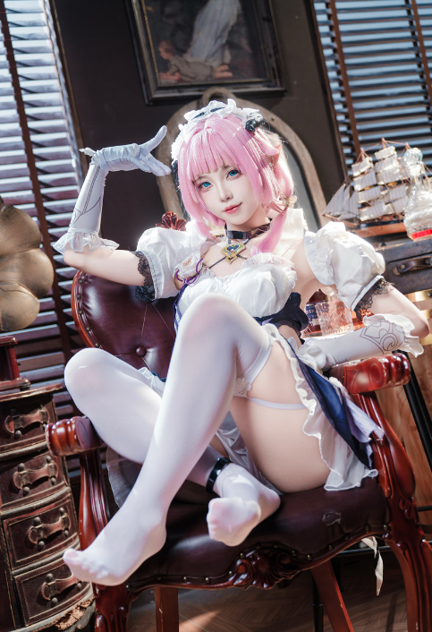 狐玖玖 爱莉希雅女仆 [23P-517M]