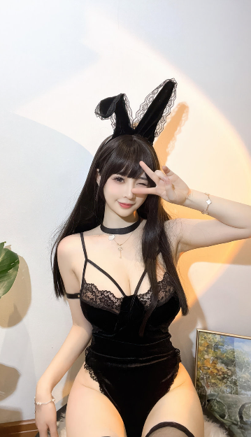 叉子宝宝 舰长图 蕾丝兔女郎[17P-44M]
